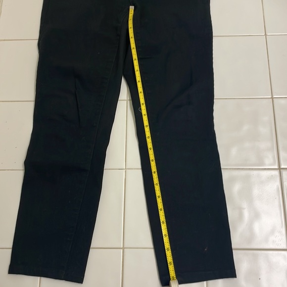 J.Crew Black Toothpick Denim - size 27P - Picture 3 of 8